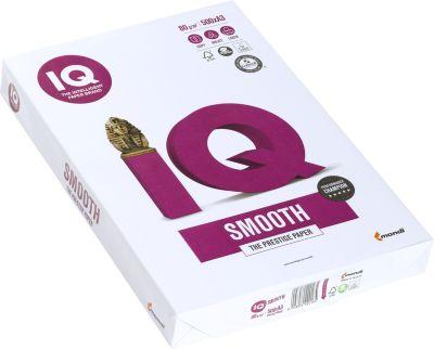 Kopierpapier Mondi IQ Smooth, DIN A3, 80 g/m², hochweiß, 500 Blatt