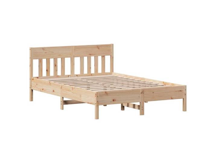 Cadre de lit rustique - 2 places - - 120 x 190 cm - pour chambre kkg67q672