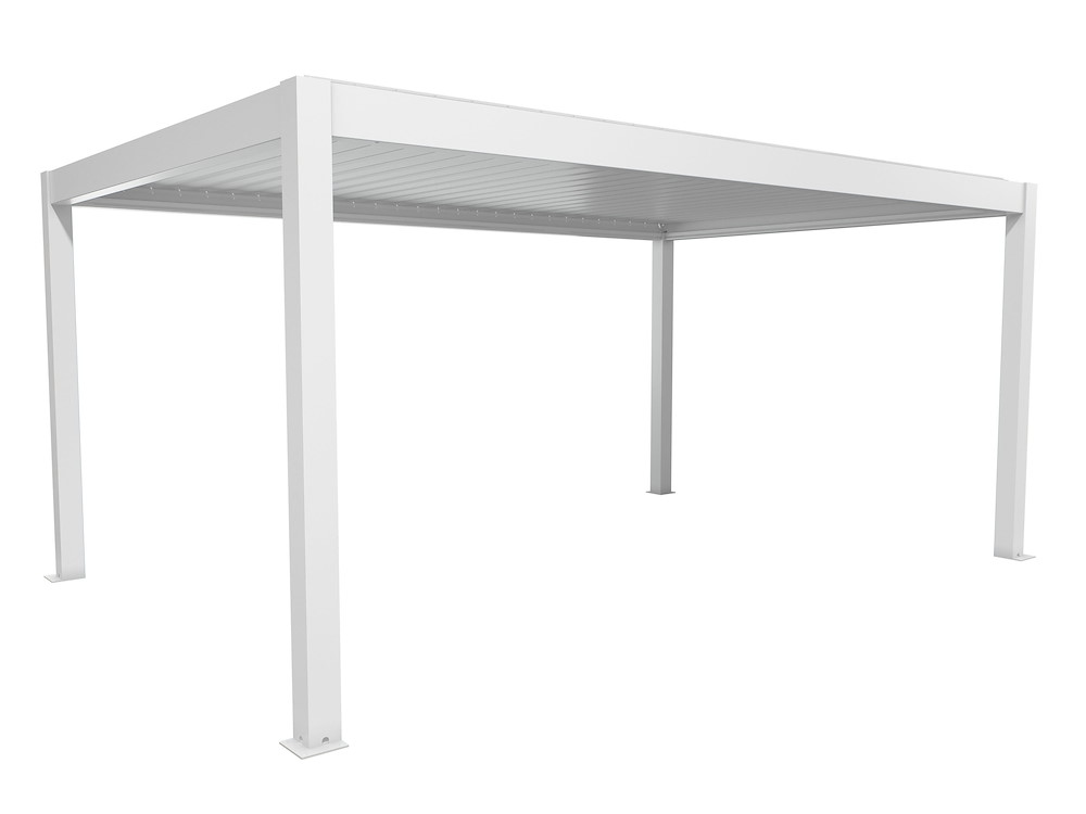 BIOHORTGARTE Pergola Gr. 5,5 x 3,5 weiss 16983486