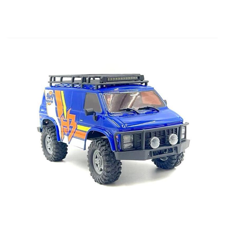 Absima Crawler CR18P EVO-V2 Rock Van blue, 4WD, RTR, 1:18 (RTR Ready-to-Run) (HBP1810503-BL)