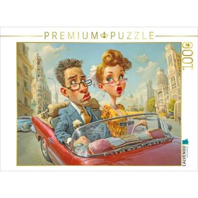 CALVENDO Puzzle Amüsante Karikaturen | 1000 Teile Lege-Größe 64x48cm Foto-Puzzle für glückliche Stunden