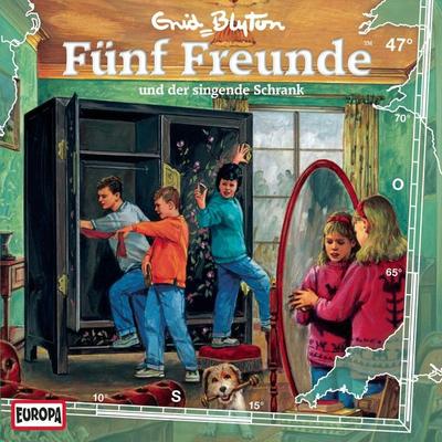 Folge 47: Fünf Freunde und der singende Schrank - Gabriele Hartmann,Enid Blyton, Audio, 4064066619244