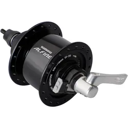 SHIMANO Nabendynamo ALFINE DH-S501 6 Volt/3 Watt 32 Loch Center-Lock Schwarz