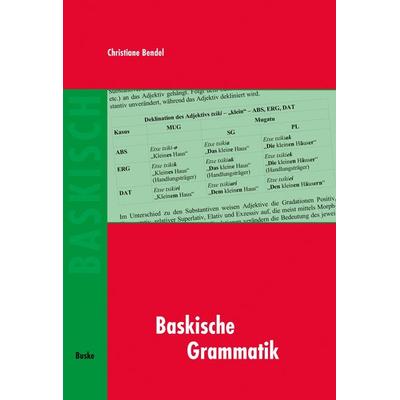 Baskische Grammatik, Taschenbuch von Christiane Bendel, Buske, H, 978-3-96769-467-3