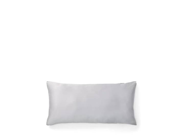 ESSENZA Kissenbezug Alice Cloud Grey, 40x80 cm - 100% Maulbeerseide 16momme - Uni