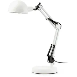 Faro Tischleuchte BAOBAB 1xE14, IP20, neigbar, weiß matt FAR-51908