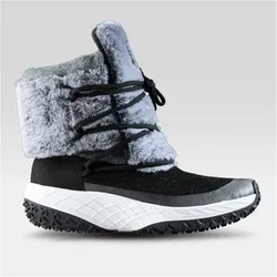 UYN Yakut Winterstiefel mit weißer Sohle Damen B052 - black/grey 38
