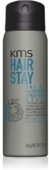 KMS Hair Stay Dry Oil Hairspray spray oleoso seco com fixação fraca 75 ml. Hair Stay Dry Oil Hairspray