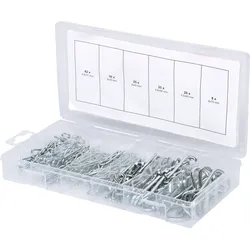 KS Tools Sortiment Federsplinte, 1,8x33 - 3,9x75, 150-tlg - 970.0060