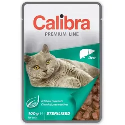 CALIBRA Cat Premium Sterilisierte Leber 100g Leber