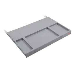 Hailo Tablarauszug 1109749 mit 600 Unterteilung und Auszug Schienen Paar