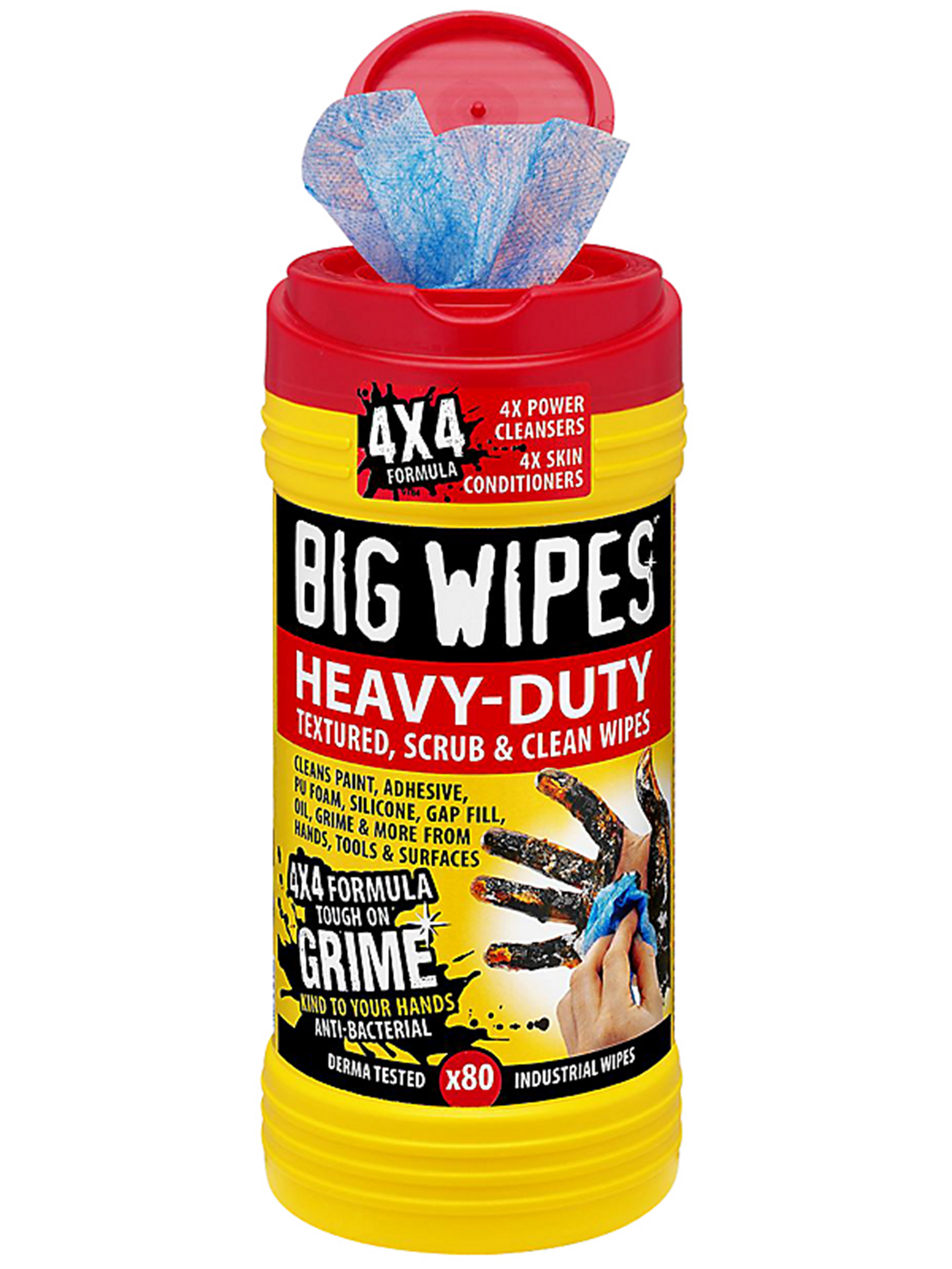 Big Wipes Heavy duty cleaning wipes, 80 pcs