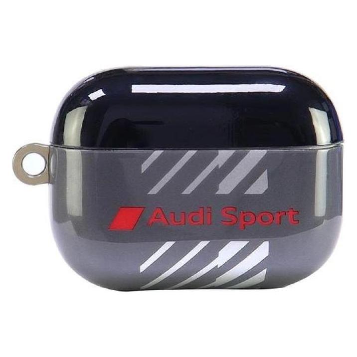 Audi IML Sport AirPods Pro 2 cover czarny/black AUS-IMLAPP2-RSQ/D1-BK (Kopfhörer Hülle) (AUDI000168-0)