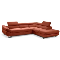 Ecksofa Fabio Stoff Terra