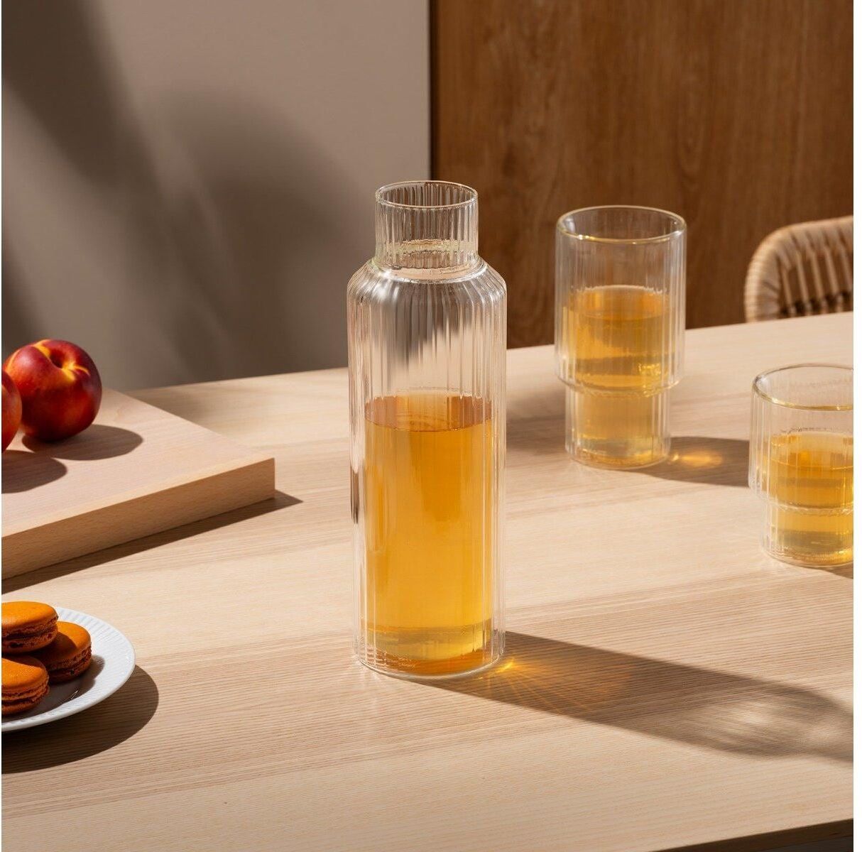 Karaffe BODUM "Navalia Translucent 0.15 l", transparent, B:8,79cm H:27,8cm, Glas, Karaffen, Karaffe transparent 150ml