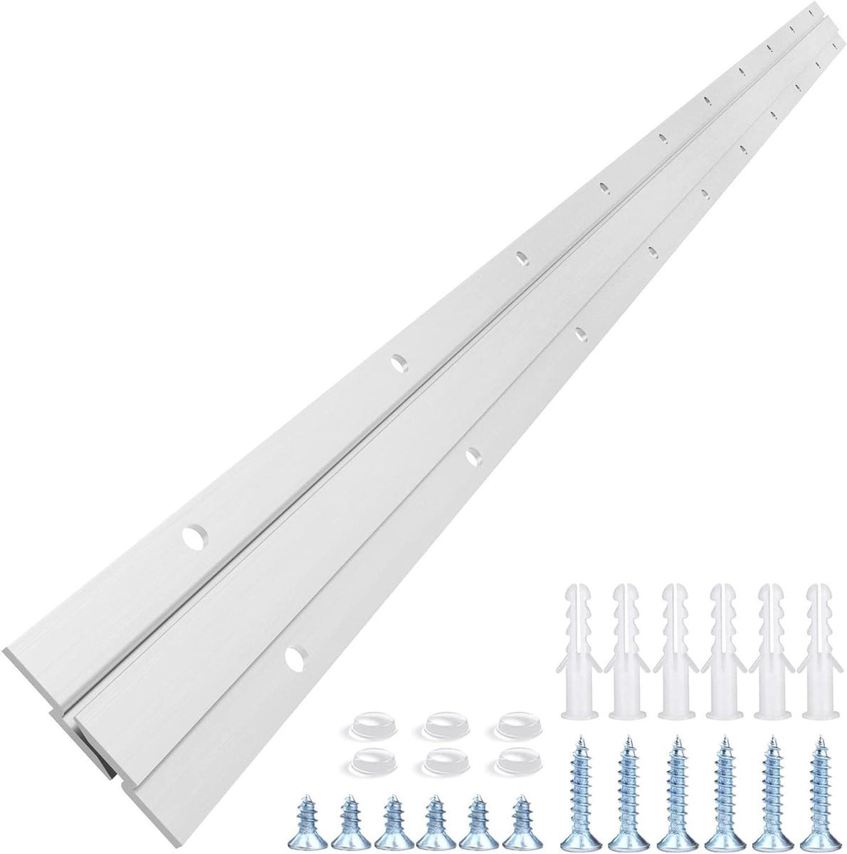 Franse Schoenplaat Hanger Z-clips Ophangsysteem voor Spiegels - Zilver - 30 inch