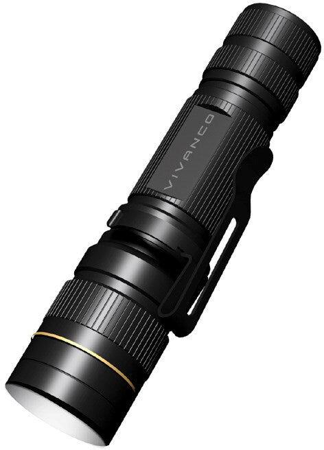 Vivanco Lommelygte 1W 60lm - Sort