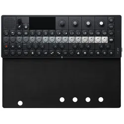 Teenage Engineering field leather wrap black - Keyboardtasche