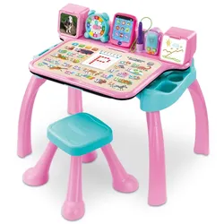 VTech - Ready, Set, School - 6-in-1 Magischer Schreibtisch pink