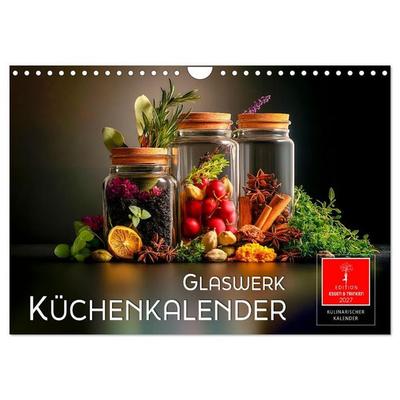 Küchenkalender Glaswerk (Wandkalender 2027 DIN A4 quer), CALVENDO Monatskalender