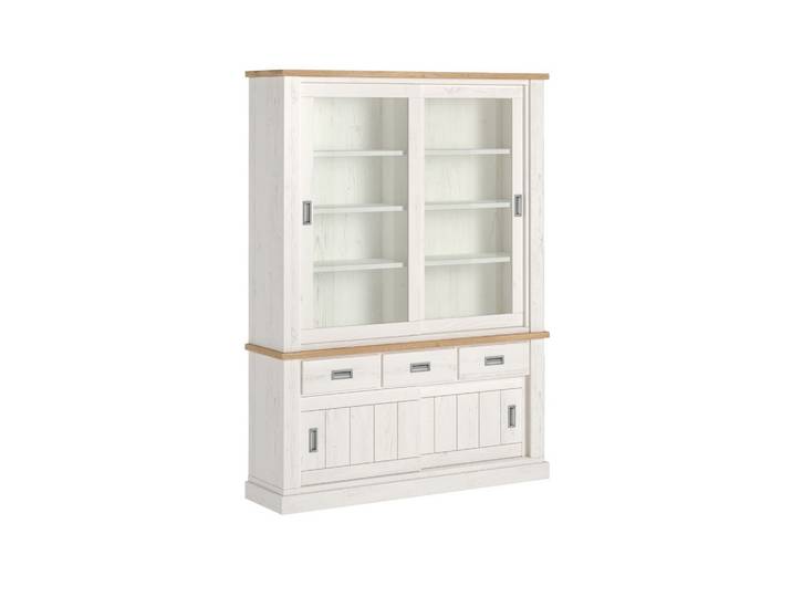 VITRINE VINCI Andersen Kiefer / Wotan Eiche