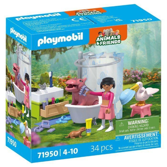 Playmobil 71950 De dieren gaan baden