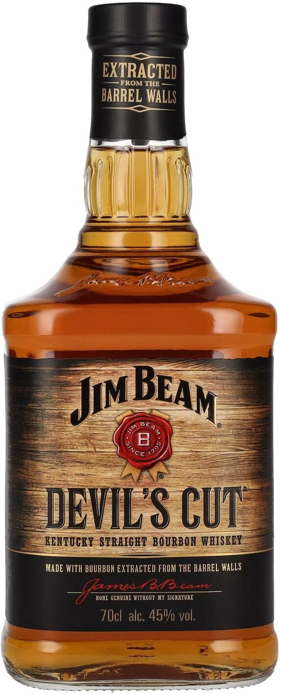Jim Beam Devil's Cut Kentucky Straight Bourbon Whiskey 45% Vol. 0,7l