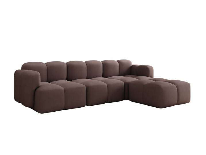 Luxusbetten24 Sofa Designer L Sofa Celly, mit Stoffbezug
