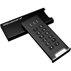 iStorage diskAshur M2 (0.24 TB), Externe SSD, Schwarz