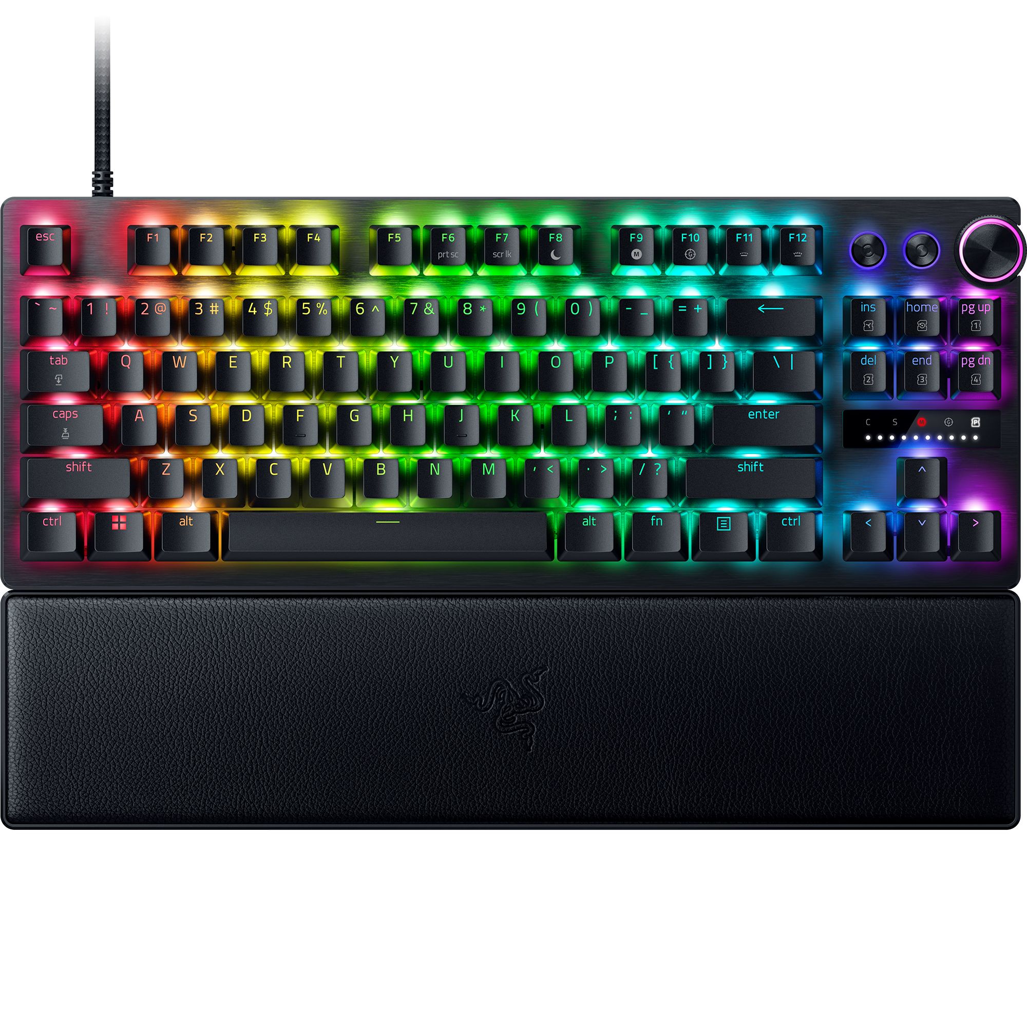RAZER Huntsman V3 Pro TKL Gaming Tastatur kabelgebunden, Schwarz