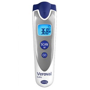 Hartmann Fieberthermometer Veroval Baby Infrarot, Kontaktlose Infrarot-Messung mit Fieberalarm, 10 Stück