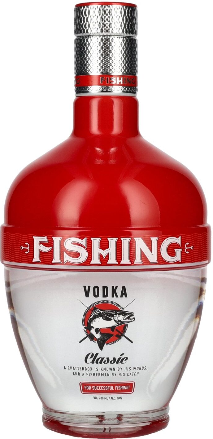 FISHING Vodka Red 40% Vol. 0,7l