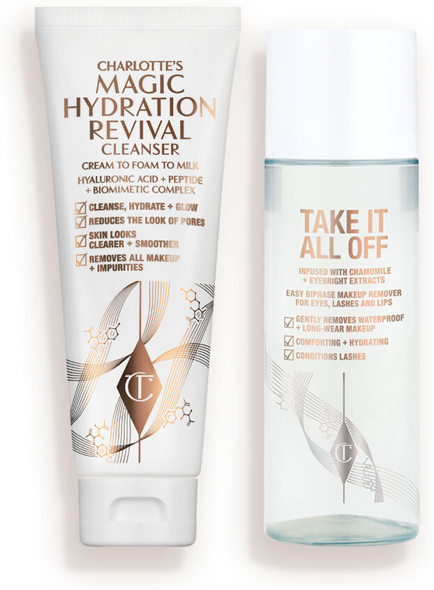 Magic Hydrating Cleansing Duo - Skincare Kit Charlotte Tilbury 709 Magic Hydrating Cleansing Duo Size: