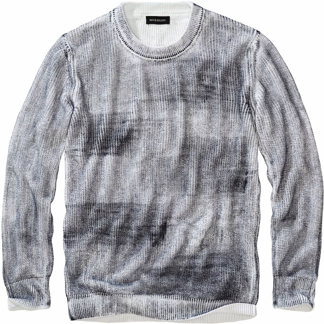 Mey & Edlich Airbrush-Pullover Weiß 58