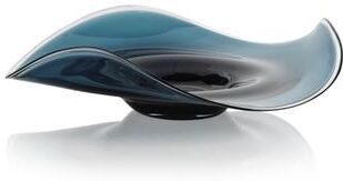 Zodax Vellerti Blue Wave Glass Bowl