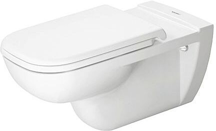 Duravit D-Code Wand Tiefspül WC 0184092000 weiss, HygieneGlaze, barrierefrei