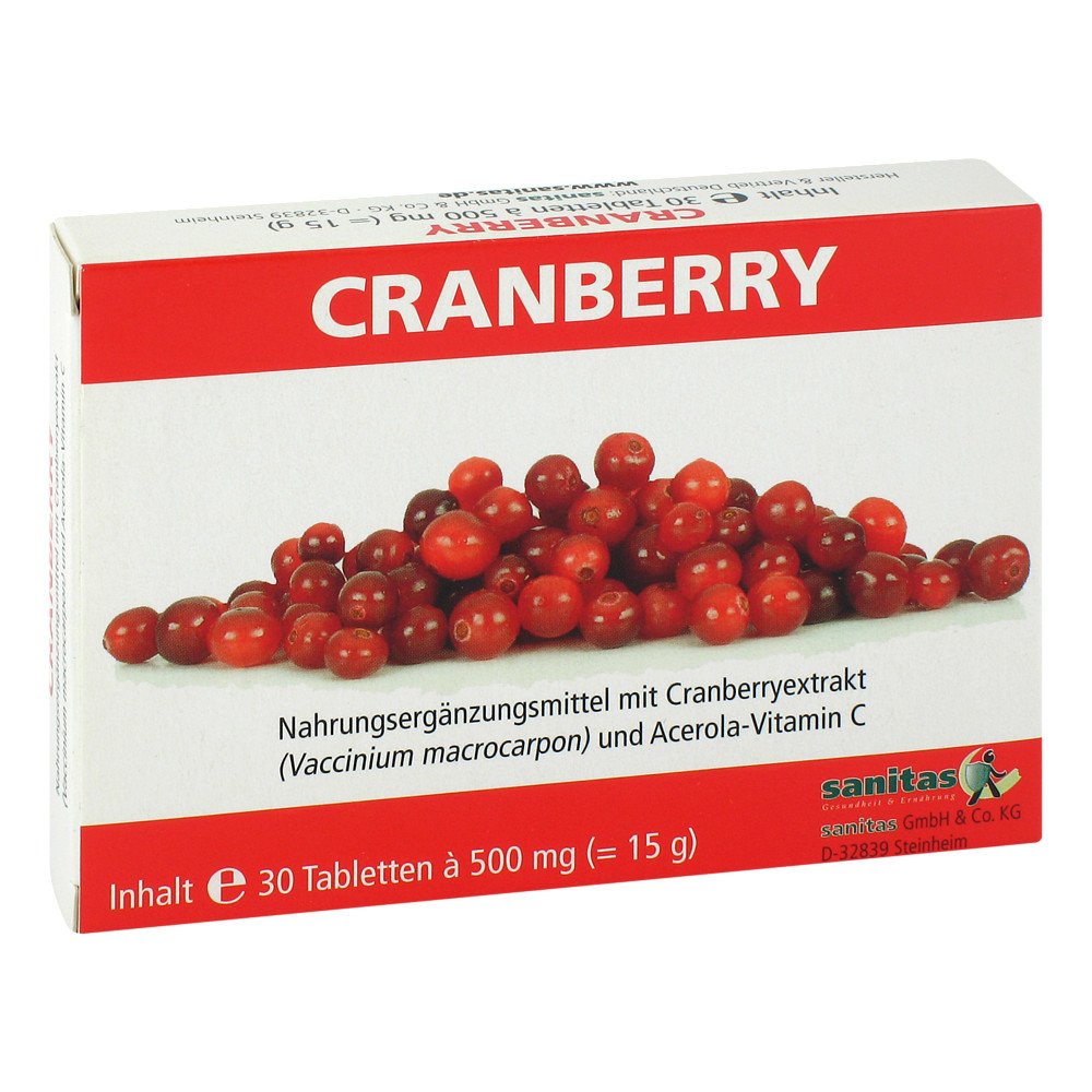 SANITAS GmbH & Co. KG Cranberry Tabletten 09935212