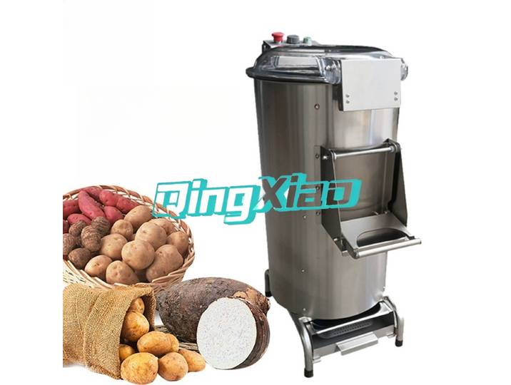 Machine à éplucher les pommes de terre entièrement automatique, en acier inoxydable, pour pommes de terre, patates douces et taro