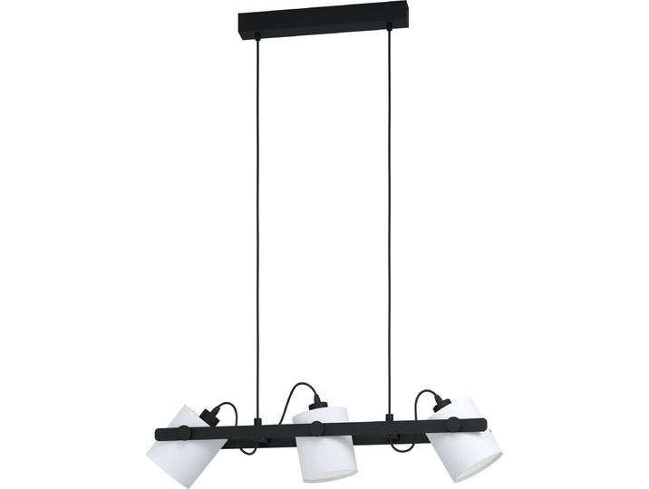 Suspension Hornwood - Noir et blanc - 28W