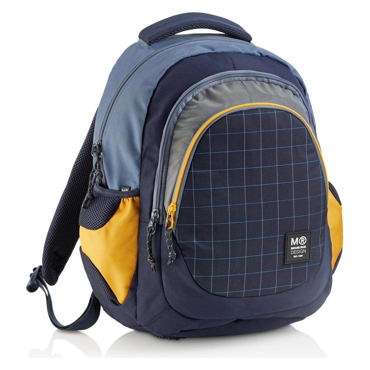 Miquelrius Rucksack Triple Berlin Recy 30l 3 Fächern schwarz (30 l) (A191890)