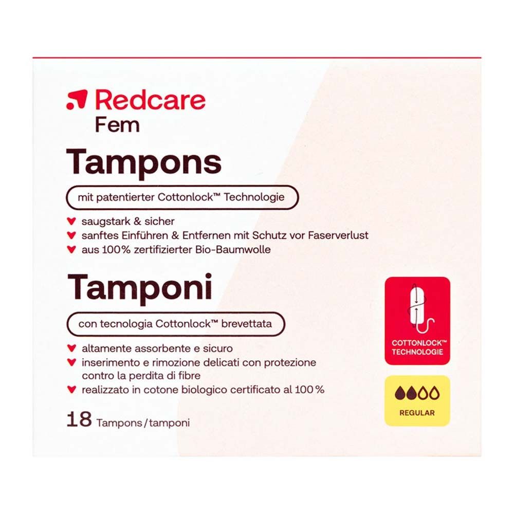 Redcare Tampons regular 18 St Tampon