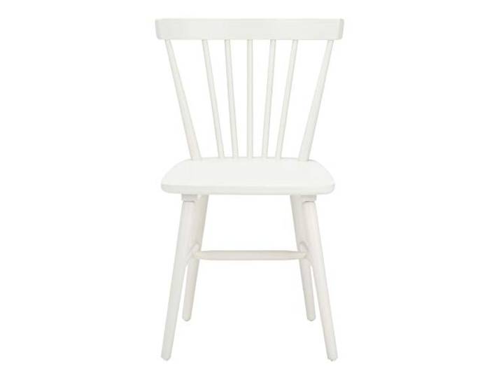 SAFAVIEH 2er Set Hölzernes Esszimmerstühle, Aus Weiß
