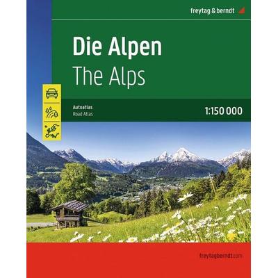 freytag & berndt Autoatlas Die Alpen 1:150.000, Taschenbuch von , KOMPASS Freytag & Berndt, 978-3-7079-2291-2