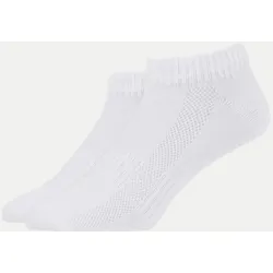 Sneakersocken Quarter Weiß 35-38