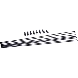 Fulcrum Speichensatz 283 mm schwarz