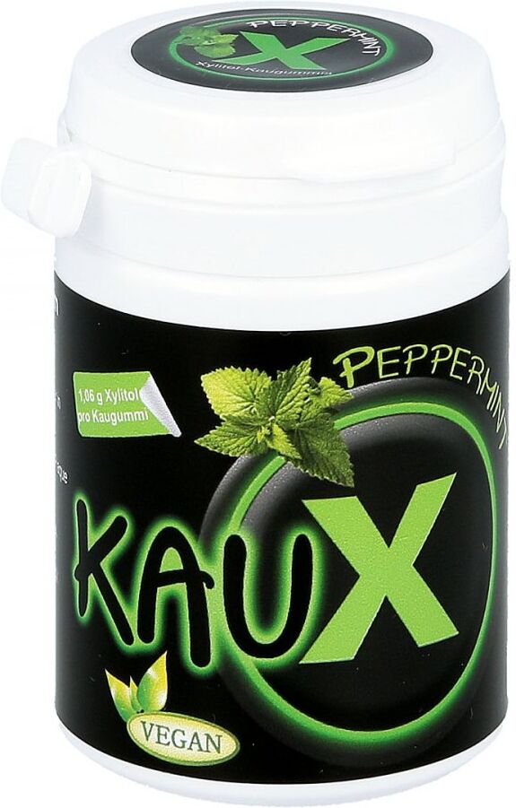 Kaux Zahnpflegekaugummi Peppermint mit Xylitol