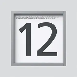 Siedle Info-Modul si/met IM 612-0 SM