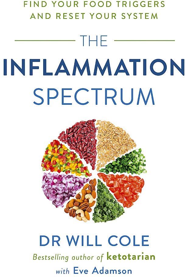 Yellow Kite The Inflammation Spectrum by Dr Will Cole - Paperback - Functional Medicine Guide to Food Triggers & Anti-Inflammatory Health
