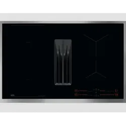 AEG Autarkes Kochfeld mit integriertem Dunstabzug / Serie 6000 Bridge XT / 80cm / Induktion OCH84B03XB