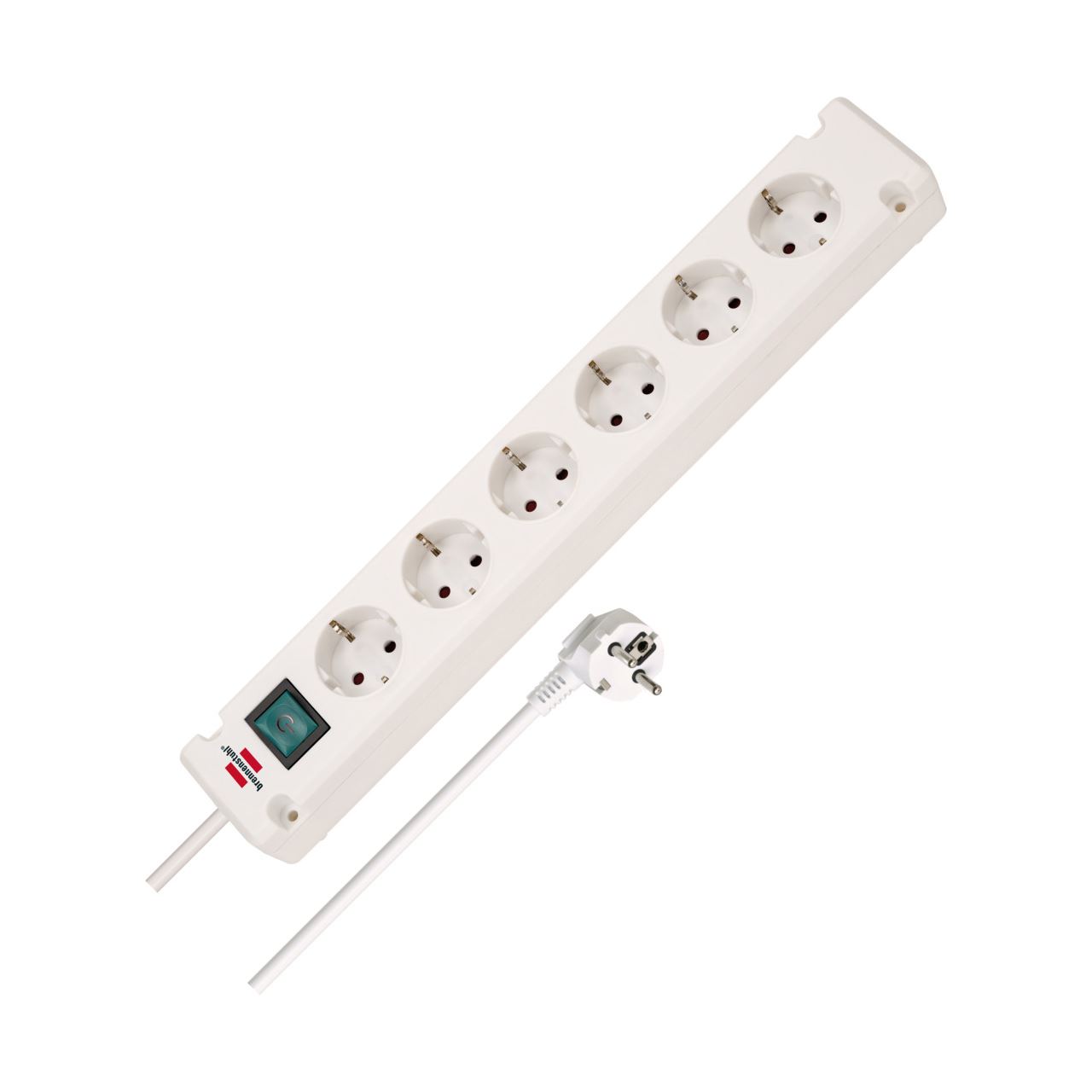 3.00m Brennenstuhl Comfort-Line Steckdosenleiste Bremounta Weiß 6 (1150650326)